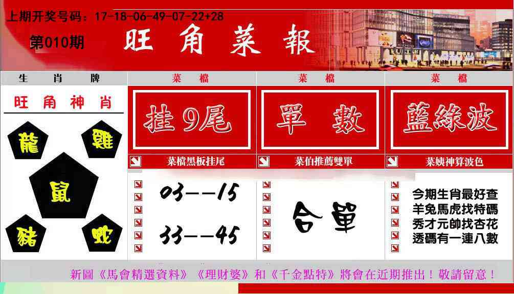 010期旺角菜报[图]