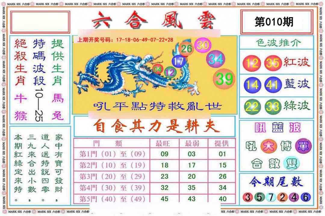 010期六合风云[图]