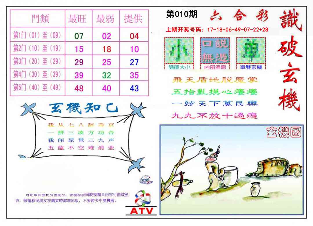 010期识破玄机[图]