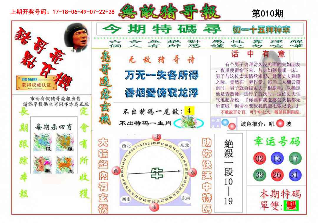 010期无敌猪哥[图]