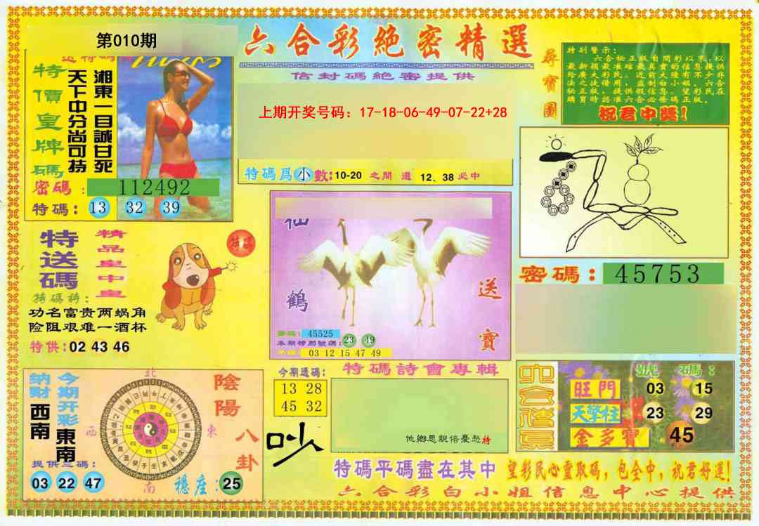 010期绝密精选A[图]