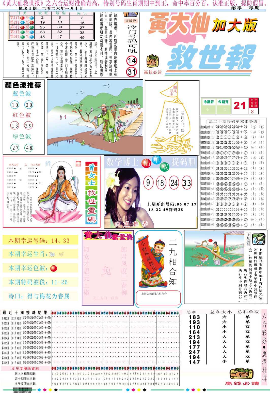 010期黄大仙救世A加大版[图]