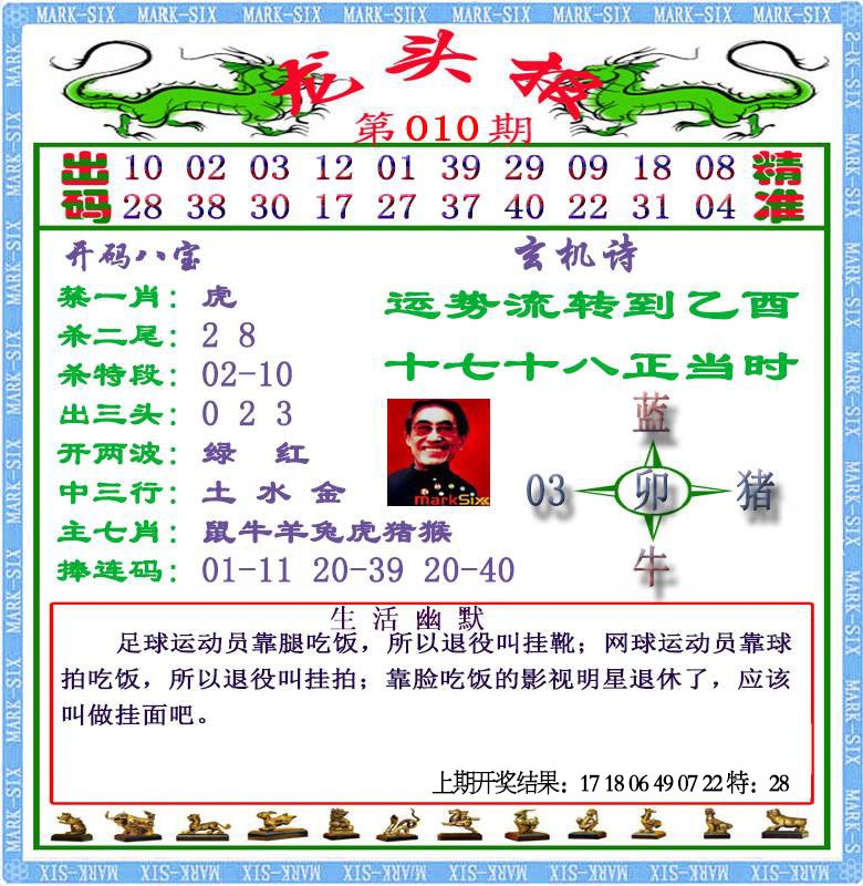010期龙头报[图]