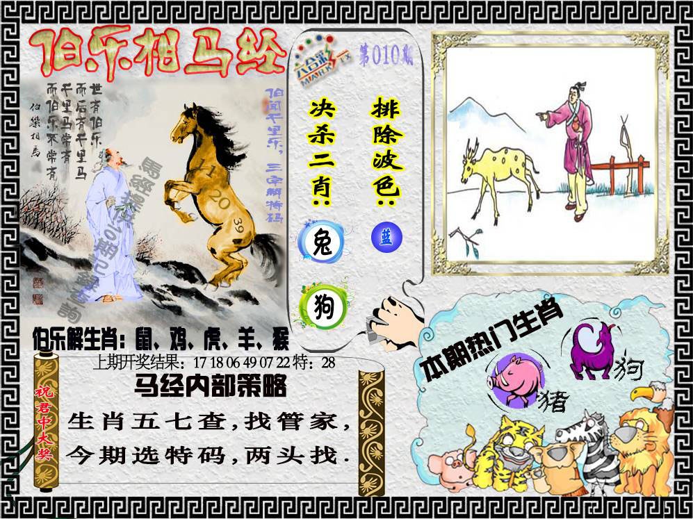 010期伯乐相马经[图]