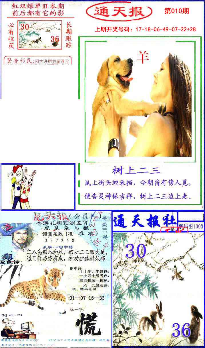 010期实力通天报[图]