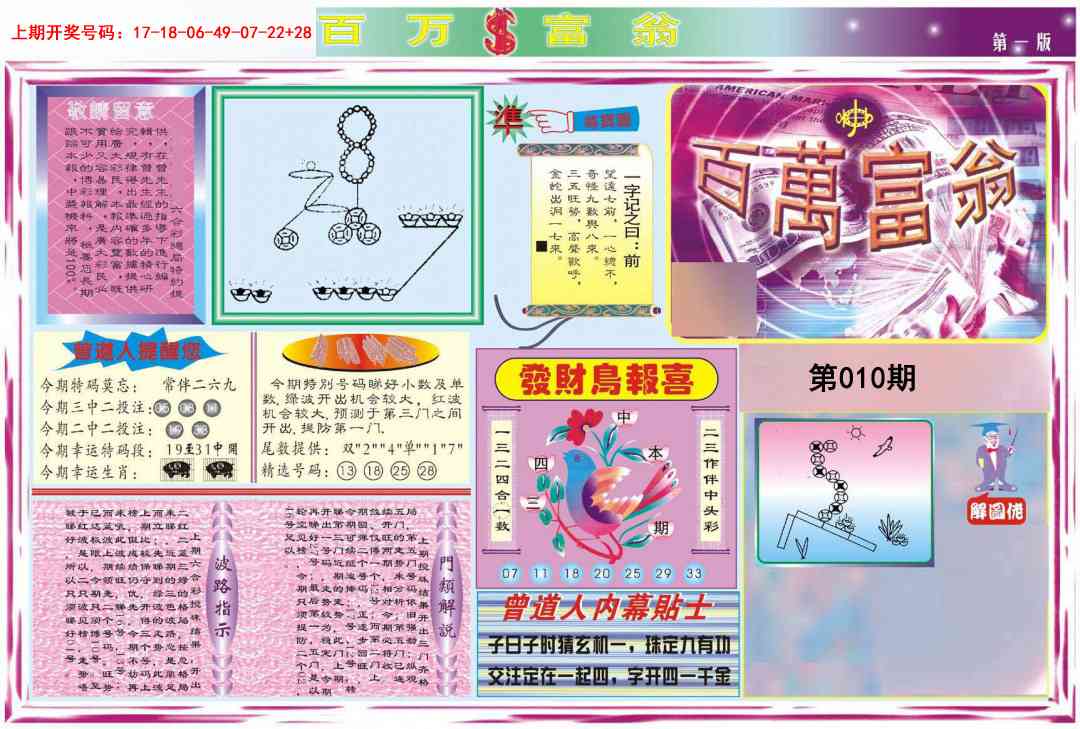 010期百万富翁A[图]