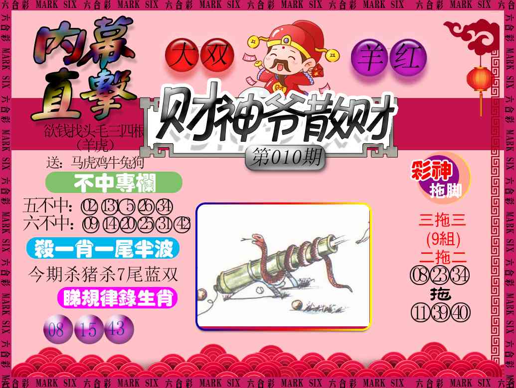 010期财神爷散财[图]