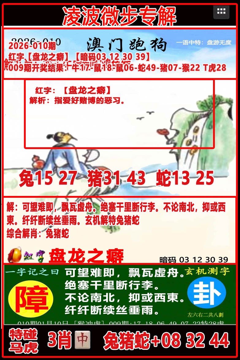 010期凌波微步[图]